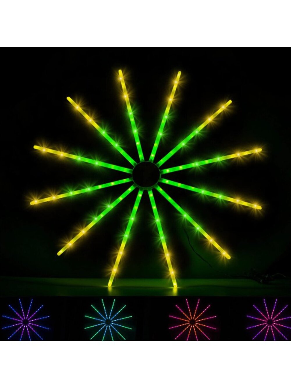 Firework LED Strip Lights Dream Color Change RGB Music Sync APP Room Party Bar - Picture 7 of 11